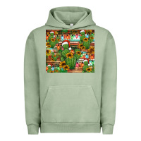 Pigment Oil Green feliz navidad merry christmas cactus tumbler Urban Hoodie - Jasminsmagicworld