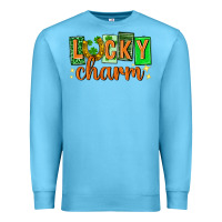 Ocean Blue Lucky charm st. patricks day Premium Sweatshirt - Neo Western