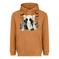 Meerkat Ghost Cat Heavyweight Hoodie - texasbilliewilder