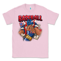 Bubblegum Pink Baseball life afro girl sneakers Classic Tee - RanaPortraitStore