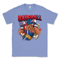 Colony Blue Baseball life afro girl sneakers Classic Tee - RanaPortraitStore