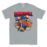 Heather Grey Baseball life afro girl sneakers Classic Tee - RanaPortraitStore