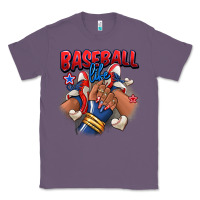 Lavender Baseball life afro girl sneakers Classic Tee - RanaPortraitStore