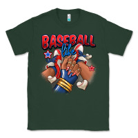 Sports Green Baseball life afro girl sneakers Classic Tee - RanaPortraitStore
