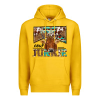 Lemon cow junkie Premium Hoodie - NancyCooperArtShop