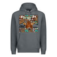 Rock cow junkie Premium Hoodie - NancyCooperArtShop