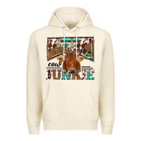 Tofu cow junkie Premium Hoodie - NancyCooperArtShop