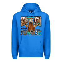 True Royal cow junkie Premium Hoodie - NancyCooperArtShop