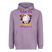 Lavender Freak In The Sheets Heavyweight Hoodie - texasbilliewilder