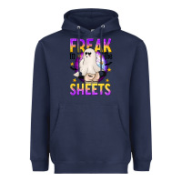 Navy Freak In The Sheets Heavyweight Hoodie - texasbilliewilder