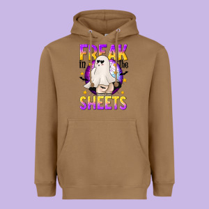 Freak In The Sheets Heavyweight Hoodie Designed By Texasbilliewilder