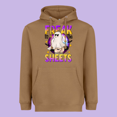 Freak In The Sheets Heavyweight Hoodie Designed By Texasbilliewilder
