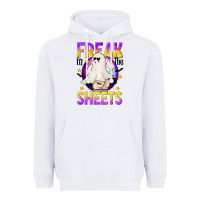 White Freak In The Sheets Heavyweight Hoodie - texasbilliewilder