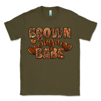 Army Green Brown sugar babe Classic Tee - RanaPortraitStore