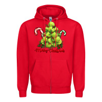 Red Merry Christmas Tennis Zipper Hoodie - RanaPortraitStore
