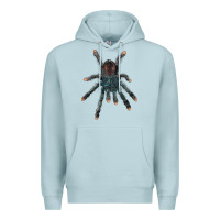 Blue Mist Pink Toe Tarantula Premium Hoodie - LillyAllenDesigns