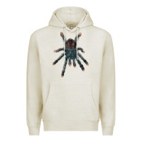 Oatmeal Heather Pink Toe Tarantula Premium Hoodie - LillyAllenDesigns
