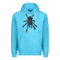 Ocean Blue Pink Toe Tarantula Premium Hoodie - LillyAllenDesigns
