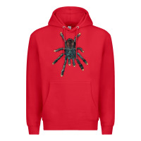 Red Pink Toe Tarantula Premium Hoodie - LillyAllenDesigns