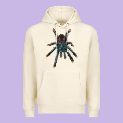 Pink Toe Tarantula Premium Hoodie Designed By Lillyallendesigns