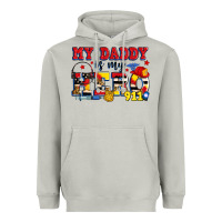 Moon Dust my daddy is my hero dispatcher Heavyweight Hoodie - Zillion Design Studio
