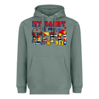 Sage my daddy is my hero dispatcher Heavyweight Hoodie - Zillion Design Studio