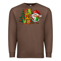 Chestnut ho ho ho santa gnomes Premium Sweatshirt - FaDigitalArtStudio