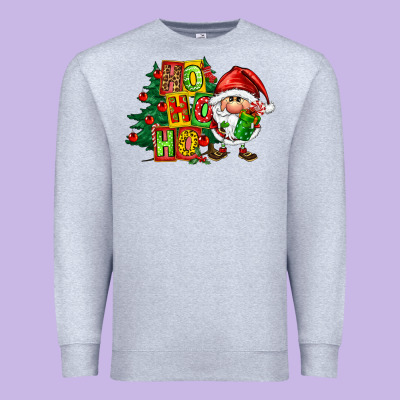 Ho Ho Ho Santa Gnomes Premium Sweatshirt Designed By Fadigitalartstudio