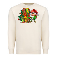 Sandshell ho ho ho santa gnomes Premium Sweatshirt - FaDigitalArtStudio