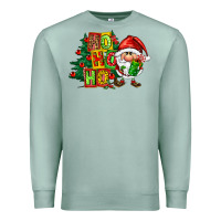 Seafoam ho ho ho santa gnomes Premium Sweatshirt - FaDigitalArtStudio