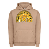 Pigment Burro Childhood cancer awareness rainbow Urban Hoodie - Jasminsmagicworld
