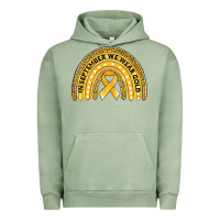 Pigment Oil Green Childhood cancer awareness rainbow Urban Hoodie - Jasminsmagicworld