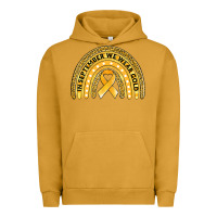 Pigment Peanut Butter Childhood cancer awareness rainbow Urban Hoodie - Jasminsmagicworld