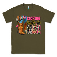 Army Green Closing deals in high heels black fashion girl Classic Tee - RanaPortraitStore