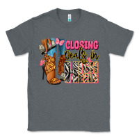 Charcoal Heather Closing deals in high heels black fashion girl Classic Tee - RanaPortraitStore