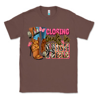 Chestnut Closing deals in high heels black fashion girl Classic Tee - RanaPortraitStore