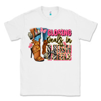 White Closing deals in high heels black fashion girl Classic Tee - RanaPortraitStore