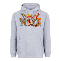 Heather Grey miner wife Heavyweight Hoodie - Zillion Design Studio
