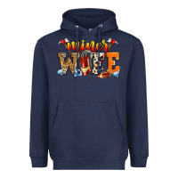 Navy miner wife Heavyweight Hoodie - Zillion Design Studio