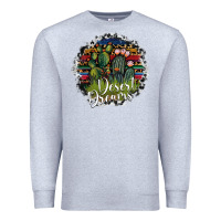 Heather Grey desert derams Premium Sweatshirt - SublimationCraftShop