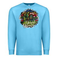 Ocean Blue desert derams Premium Sweatshirt - SublimationCraftShop