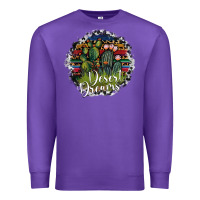 Purple desert derams Premium Sweatshirt - SublimationCraftShop