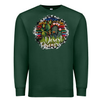 Sports Green desert derams Premium Sweatshirt - SublimationCraftShop
