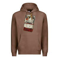 Chestnut cowboy killers cigarette package Premium Hoodie - NancyCooperArtShop