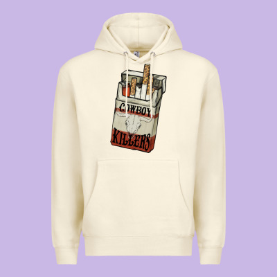 Cowboy Killers Cigarette Package Premium Hoodie Designed By Nancycooperartshop