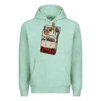 Seafoam cowboy killers cigarette package Premium Hoodie - NancyCooperArtShop