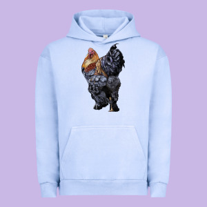 Brahma Rooster Urban Hoodie Designed By Lillyallendesigns