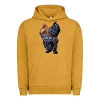 Pigment Peanut Butter Brahma Rooster Urban Hoodie - LillyAllenDesigns