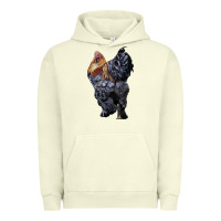 Pigment Pistachio Brahma Rooster Urban Hoodie - LillyAllenDesigns