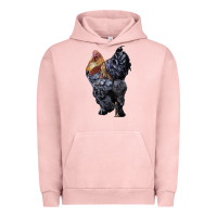Pigment Salmon Brahma Rooster Urban Hoodie - LillyAllenDesigns